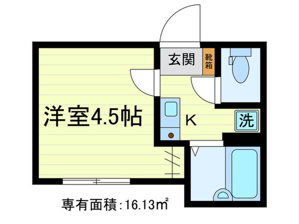 ライスフラワー羽田の物件間取画像